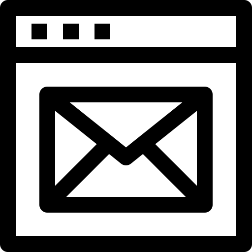 Browser, call center, email, mail, service, www icon
